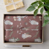 クリスマス格言ウッドランドティッシュペーパー 薄葉紙 (ギフト)