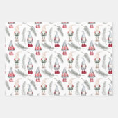 クリスマス格言ウッドランドパイン ラッピングペーパーシート (正面)