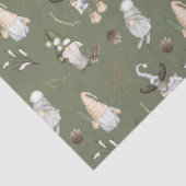 クリスマス格言ウッドランド 薄葉紙 (詳細)