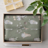 クリスマス格言ウッドランド 薄葉紙 (ギフト)