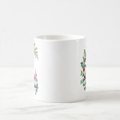 クリスマス格言オンホリーベリートゥウィグマグ コーヒーマグカップ (中央)