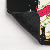 クリスマス格言オンラマかわいいアルパカハヌカー(ユダヤ教の祭り)Chr マウスパッド (コーナー)