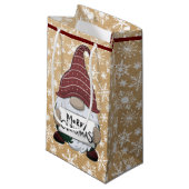 クリスマス格言オン紙バッグルック スモールペーパーバッグ (正面アングル)