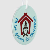 クリスマス格言カスタムカラー オーナメント (正面)