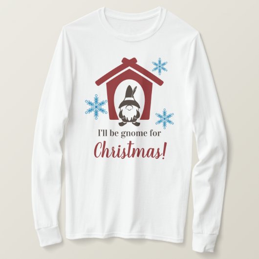 クリスマス格言カスタムカラー Tシャツ (デザイン正面)