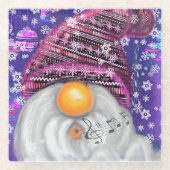 クリスマス格言ガラスコースター ガラスコースター (正面)