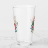 クリスマス格言ガラス タンブラーグラス (左)