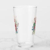 クリスマス格言ガラス タンブラーグラス (右)