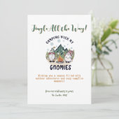 クリスマス格言キャンプマウンテンズアウトドアアドベンチャー シーズンカード (スタンド正面)