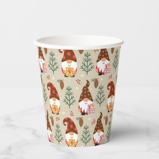 クリスマス格言ギフトパターン 紙コップ (正面)