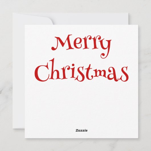 クリスマス格言グリーティングカード シーズンカード (裏面)