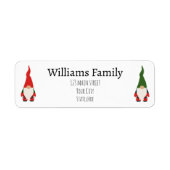 クリスマス格言シンプル ラベル (正面)