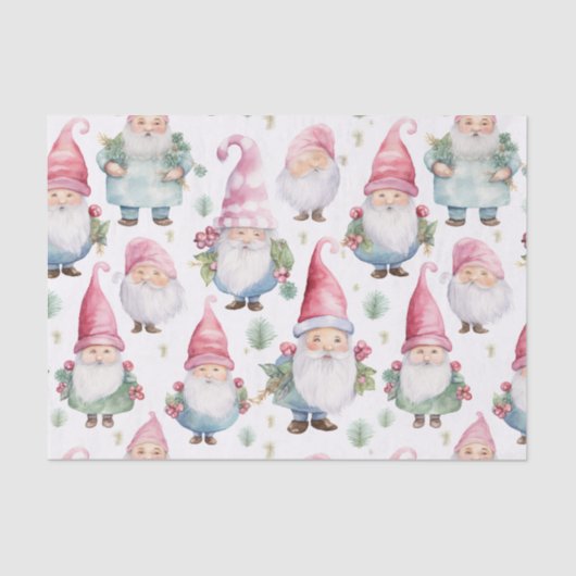 クリスマス格言シームレスパターン 薄葉紙 (正面)