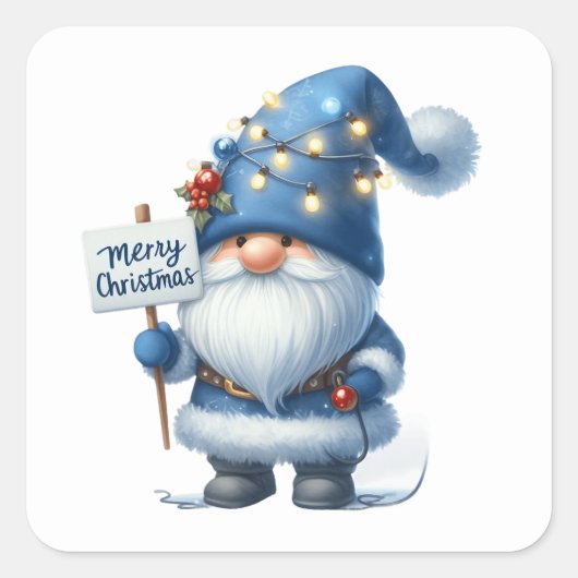 クリスマス格言シール スクエアシール (正面)