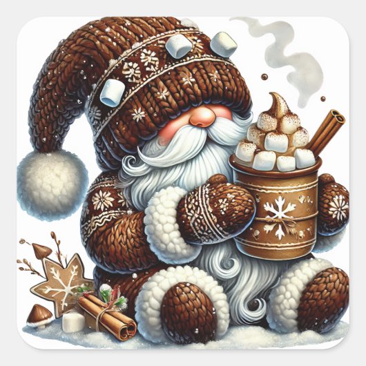 クリスマス格言シール スクエアシール (正面)