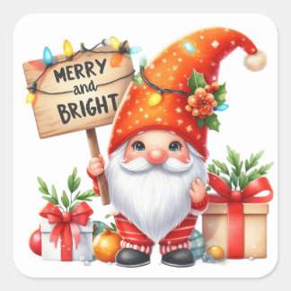 クリスマス格言シール スクエアシール