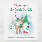 クリスマス格言ジュースの格言によって醸造… ワインラベル (シングルラベル)