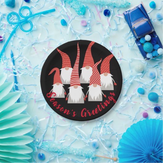 クリスマス格言ズホリデー小人ズカウトシーズンクリスマス ペーパープレート (パーティー)