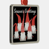 クリスマス格言ズホリデー小人ズカウトシーズンクリスマス メタルオーナメント (右)