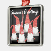 クリスマス格言ズホリデー小人ズカウトシーズンクリスマス メタルオーナメント (左)