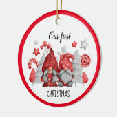 クリスマス格言セラミックオーナメント セラミックオーナメント (左)