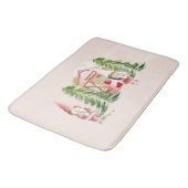 クリスマス格言デザイン1 バスマット (アングル)