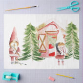 クリスマス格言デザイン1 薄葉紙 (クラフト)