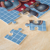 クリスマス格言トリオパズル ジグソーパズル (側面)