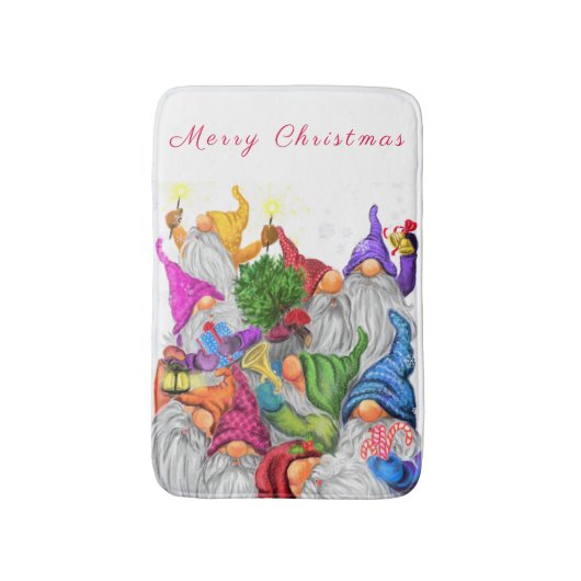 クリスマス格言バスマットギフト バスマット (正面縦)