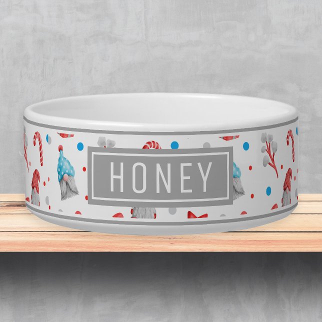 クリスマス格言パターン名テンプレートペットボウル ボウル (クリエイターアップロード済み)