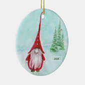 クリスマス格言パーソナライズされたセラミックオーナメント セラミックオーナメント (右)