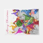 クリスマス格言パーティーおもしろい形式 ドアマット (正面)