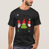 クリスマス格言ファミリーパジャマ格言ツリークリスマス2 Tシャツ (正面)