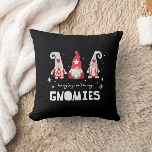 クリスマス格言フェスティバルプレイドノルディック クッション (ブランケット)