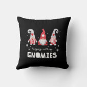 クリスマス格言フェスティバルプレイドノルディック  クッション (裏面)