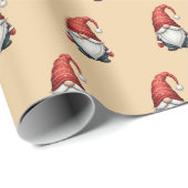 クリスマス格言フェスティバルホリデーギフトオンアプリコット ラッピングペーパー (ロールコーナー)