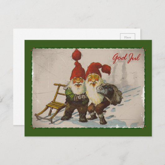 クリスマス格言フレンド シーズンポストカード (正面/裏面)