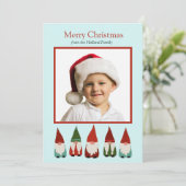 クリスマス格言ホリデーフォトカード 案内状 (スタンド正面)