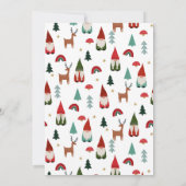 クリスマス格言ホリデーフォトカード 案内状 (裏面)