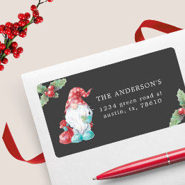 クリスマス格言ホリープラントファミリー差出人住所 ラベル