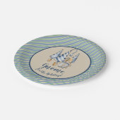 クリスマス格言ホームフォーザホリデーズ ペーパープレート (アングル)