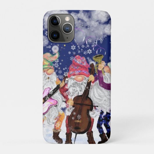 クリスマス格言ミュージックバンドおもしろいiPhoneケース Case-Mate iPhoneケース (裏)