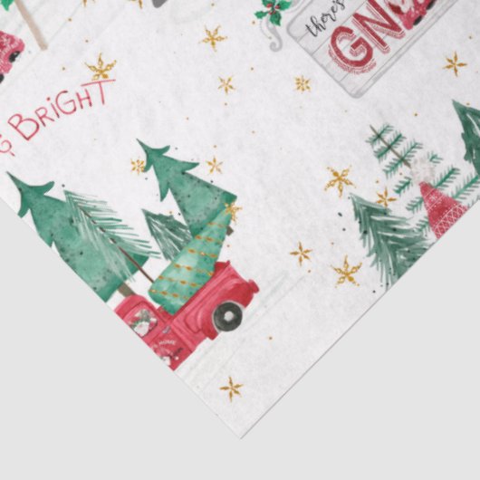 クリスマス格言メリーブライトレッドトラックの切り離し 薄葉紙 (詳細)