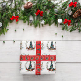 クリスマス格言ラッピング紙セット3 ラッピングペーパーシート