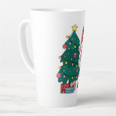 クリスマス格言ラテマグ カフェラテマグ (左アングル)