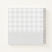 クリスマス格言ラブウォーターカラーハンド絵を描M ノートブック (裏面)