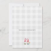 クリスマス格言ラブウォーター色モノグラムの (裏面)