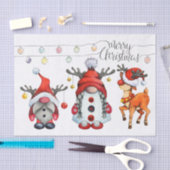 クリスマス格言ルドルフディアー 薄葉紙 (クラフト)