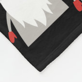 クリスマス格言休日小人かわいい季節のクリスマス フリースブランケット (角)