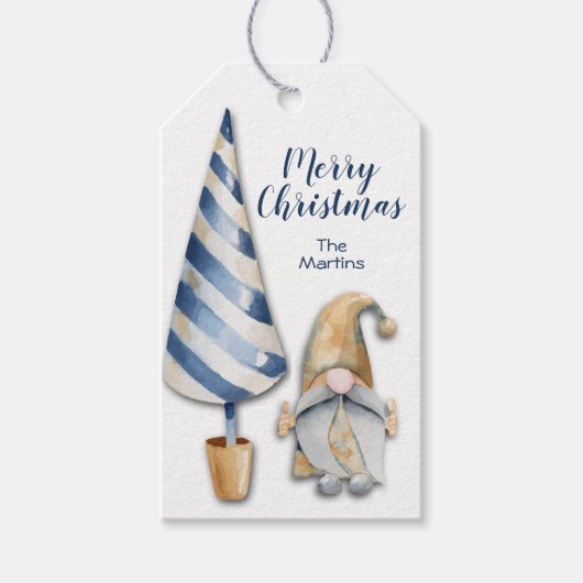 クリスマス格言休日 ギフトタグ (正面)